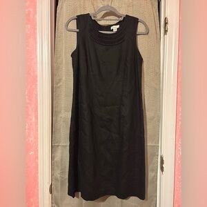 Kim Rogers Elegant Black Midi Dress